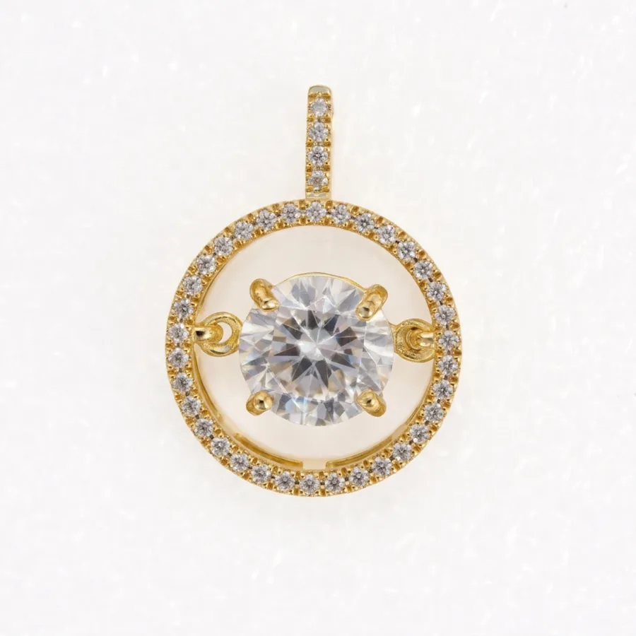 Orbis Diamond Pendant