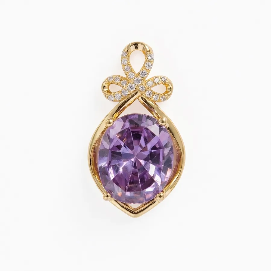 Violette Bow Drop