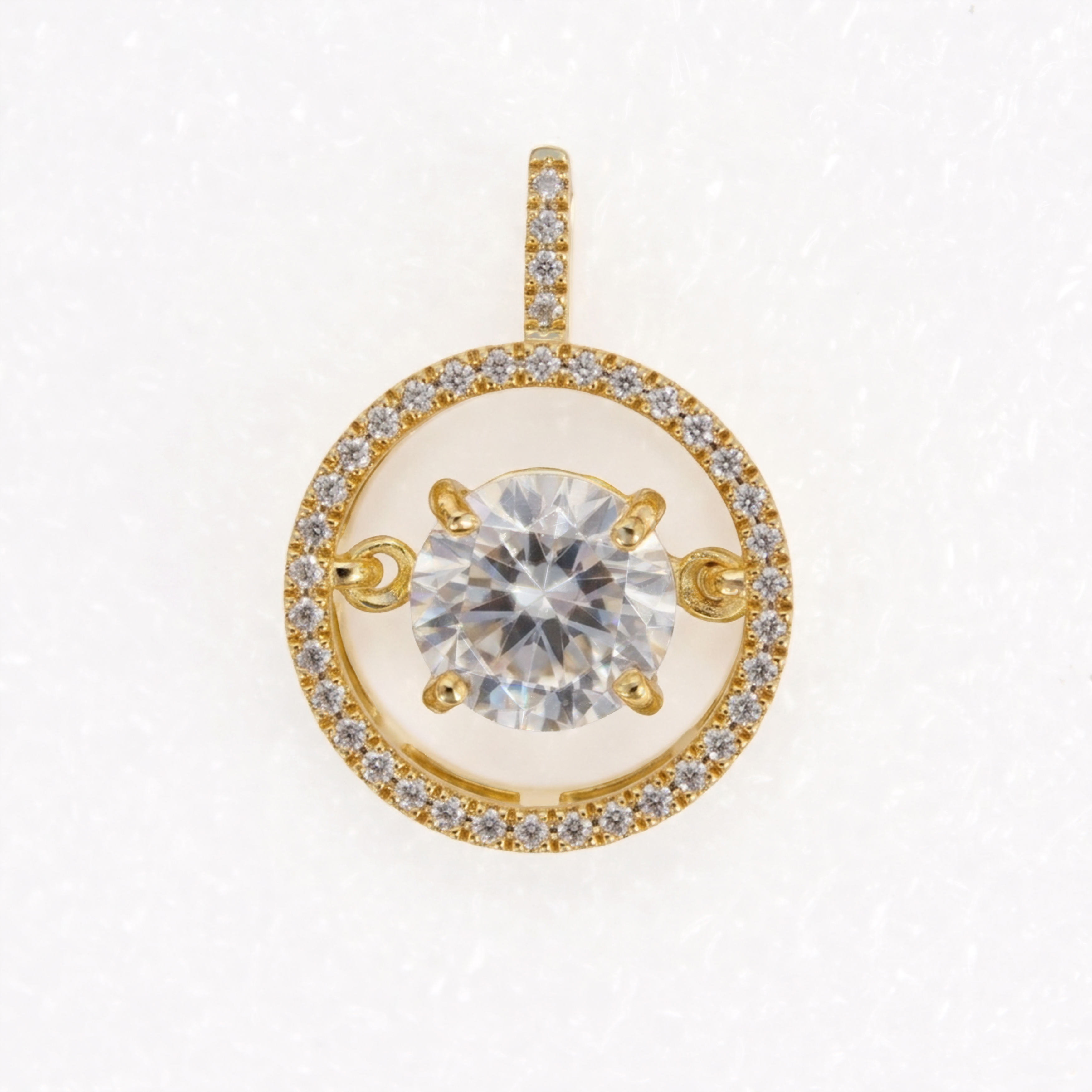 Orbis Diamond Pendant