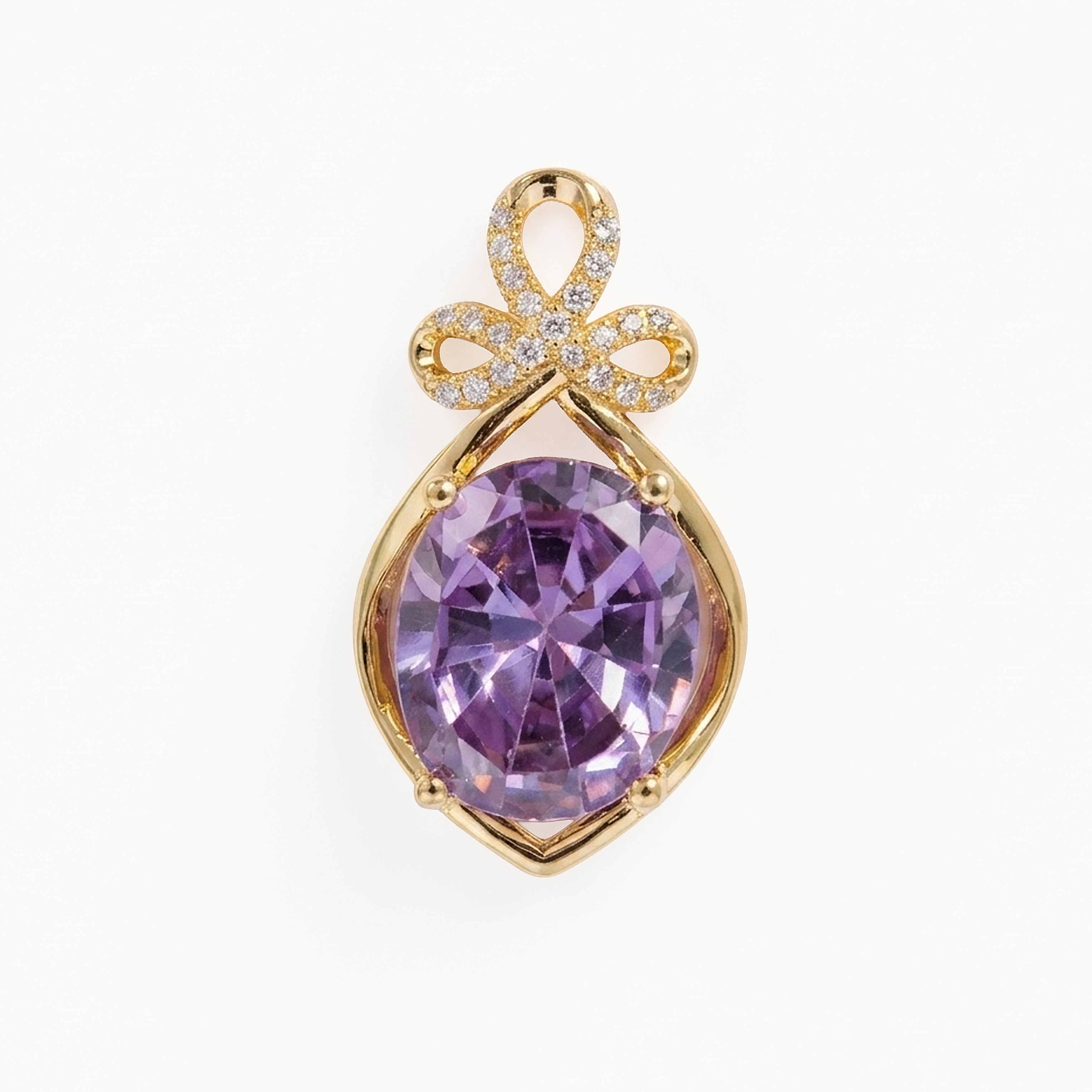 Violette Bow Drop