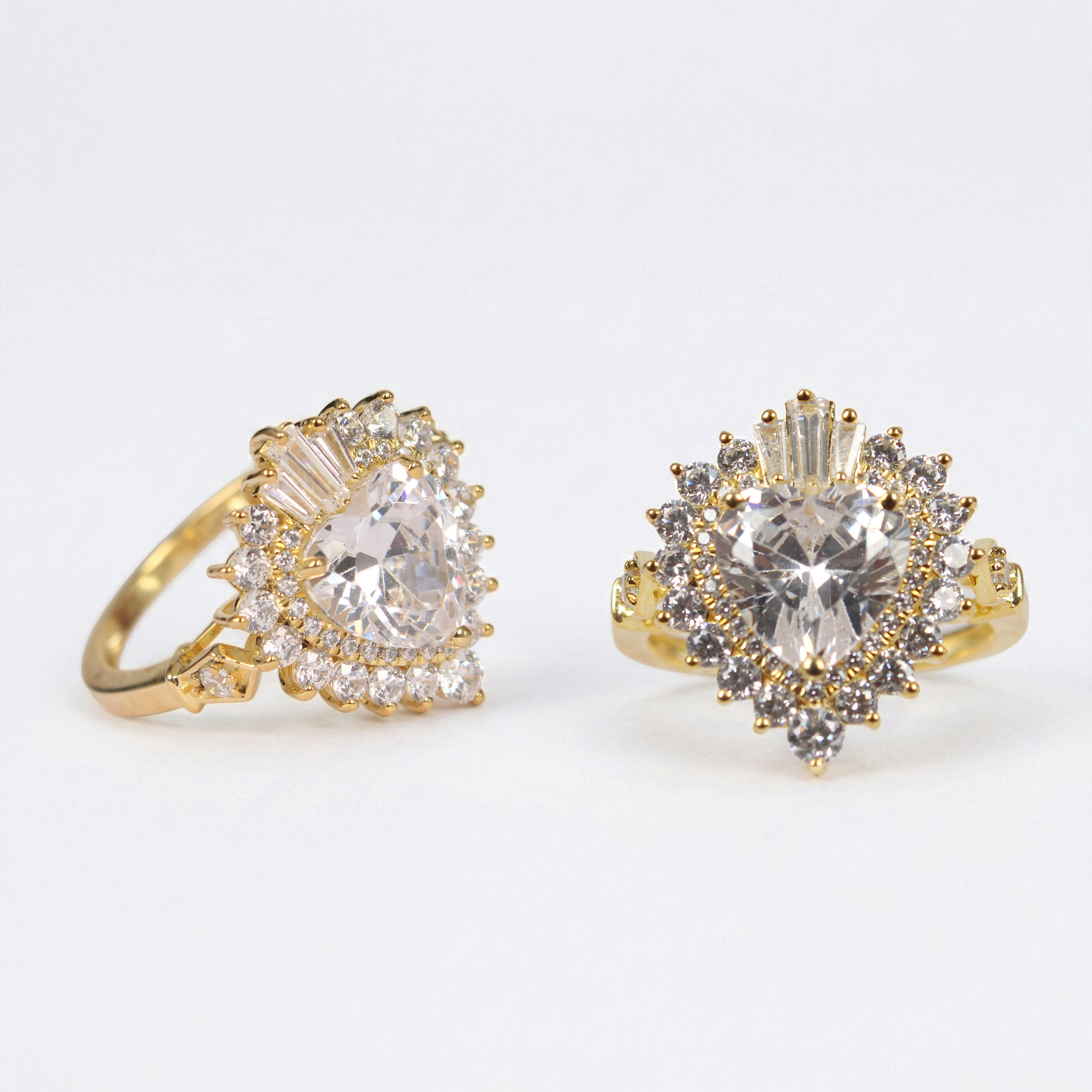 Céleste Twin Rings